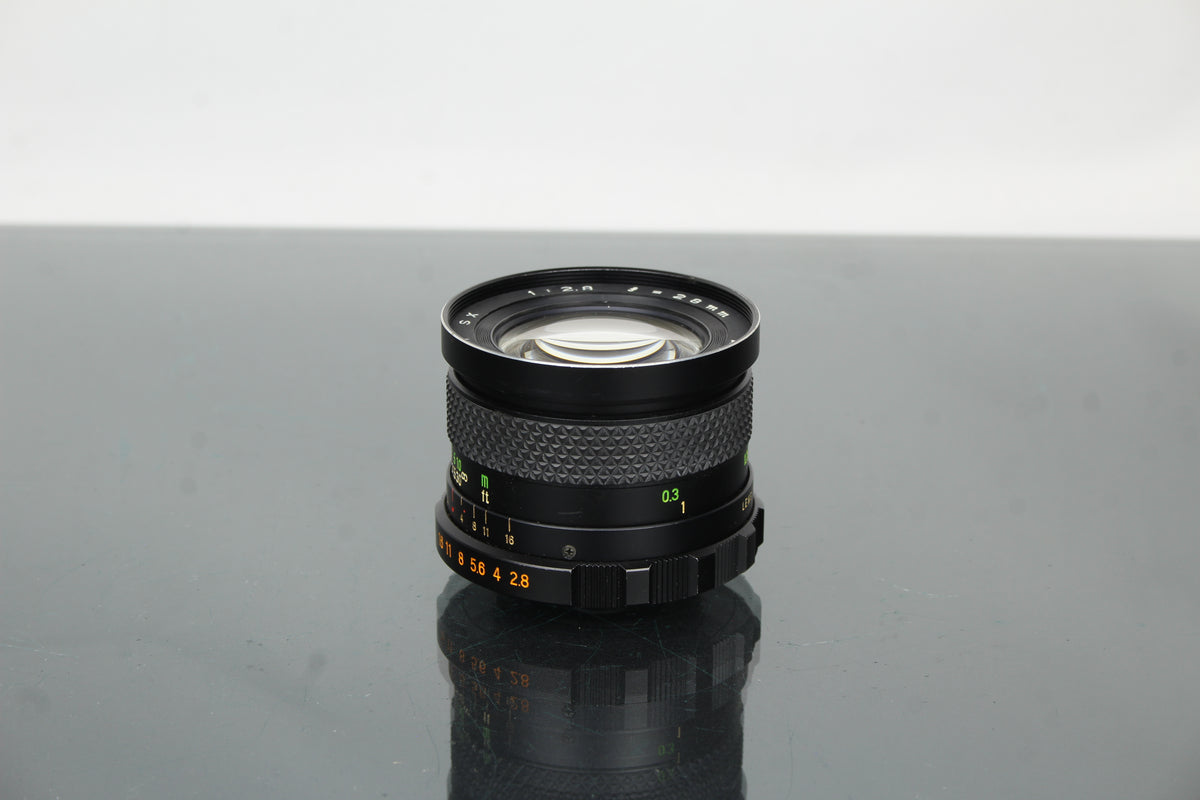 Mamiya/Sekor SX 28mm f/2.8 M42 Mount