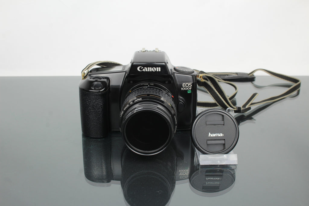 Canon EOS 1000f + 35-80mm 1:4-5.6 lens
