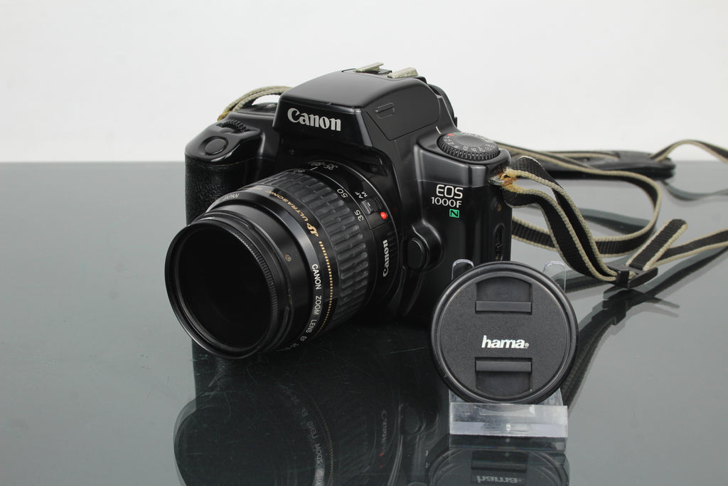 Canon EOS 1000f + 35-80mm 1:4-5.6 lens