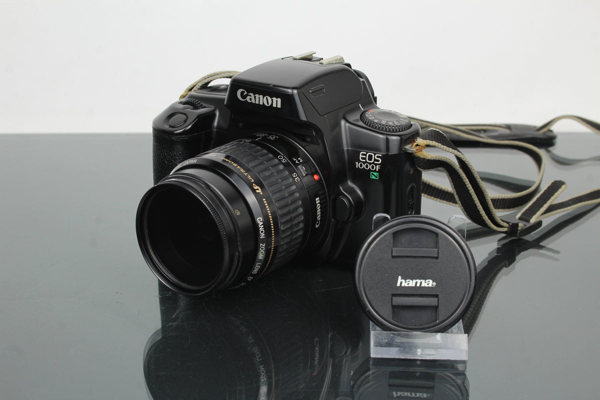 Canon EOS 1000f + 35-80mm 1:4-5.6 lens