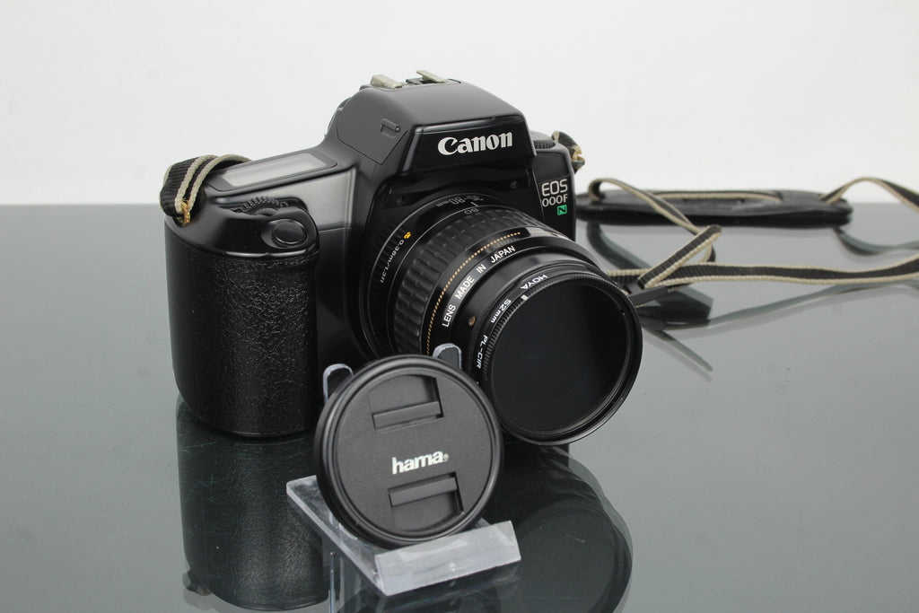 Canon EOS 1000f + 35-80mm 1:4-5.6 lens