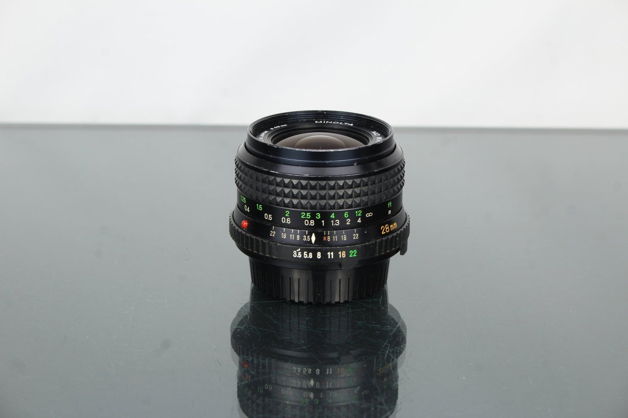 Minolta MD W.Rokkor 28mm 1:3.5 Minolta MD Mount - Dutch|Thrift