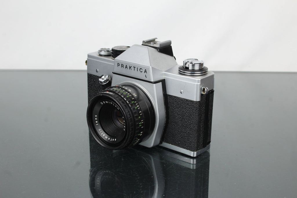 Praktica L + Domiplan 2.8/50 - Dutch|Thrift