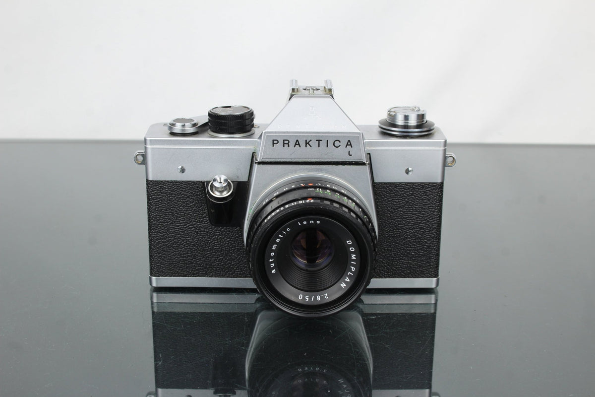 Praktica L + Domiplan 2.8/50 - Dutch|Thrift